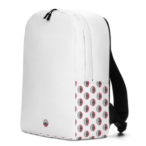 Classic Logo Minimalist Backpack- White - THE CORNBREAD KITCHEN SHOP