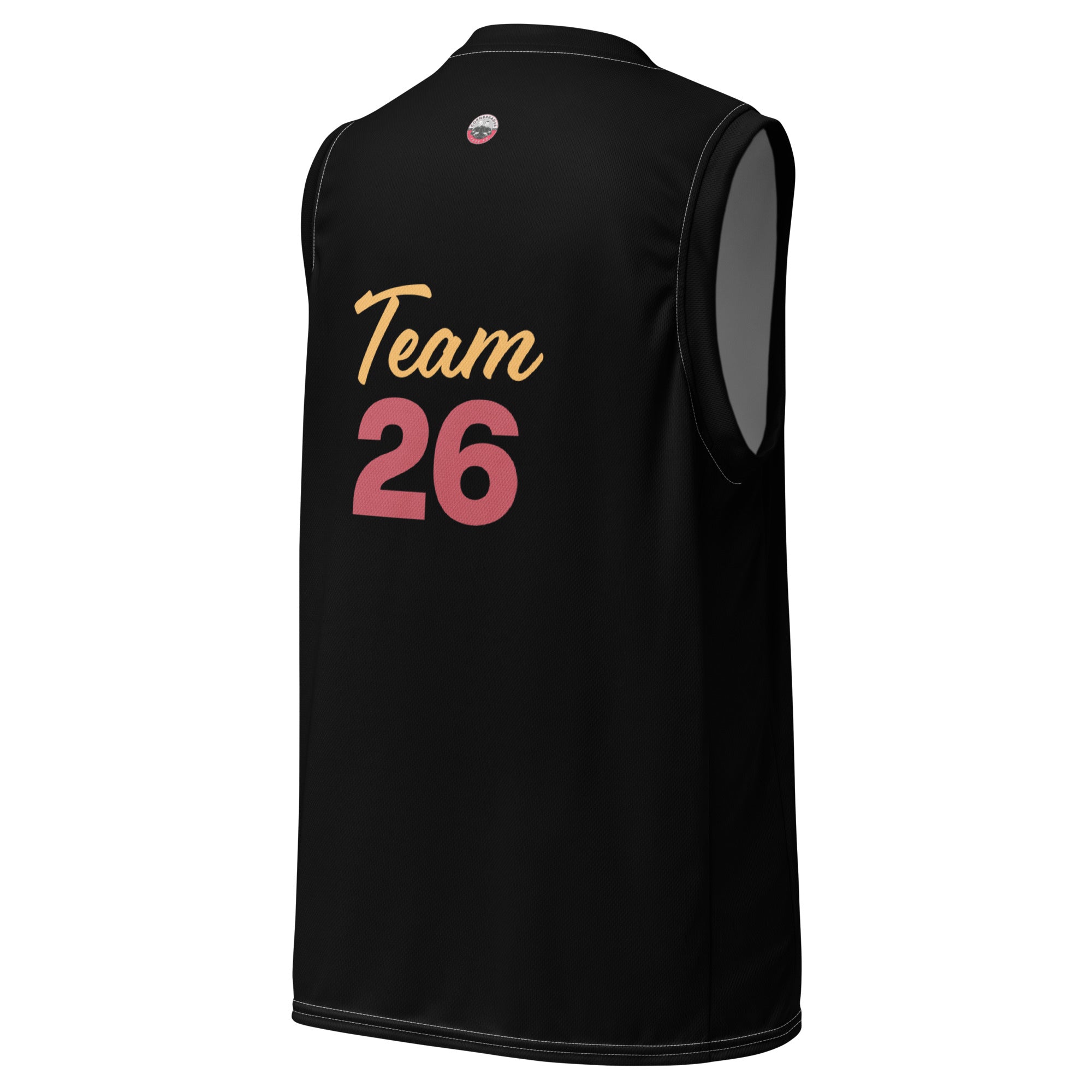 Unisex "Team 26" Recycled Fabric Basketball Jersey - THE CORNBREAD KITCHEN SHOP
