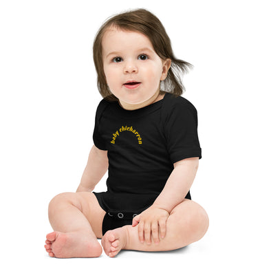 "Baby Chicharron" Stitched Short Sleeve One Piece - THE CORNBREAD KITCHEN SHOP