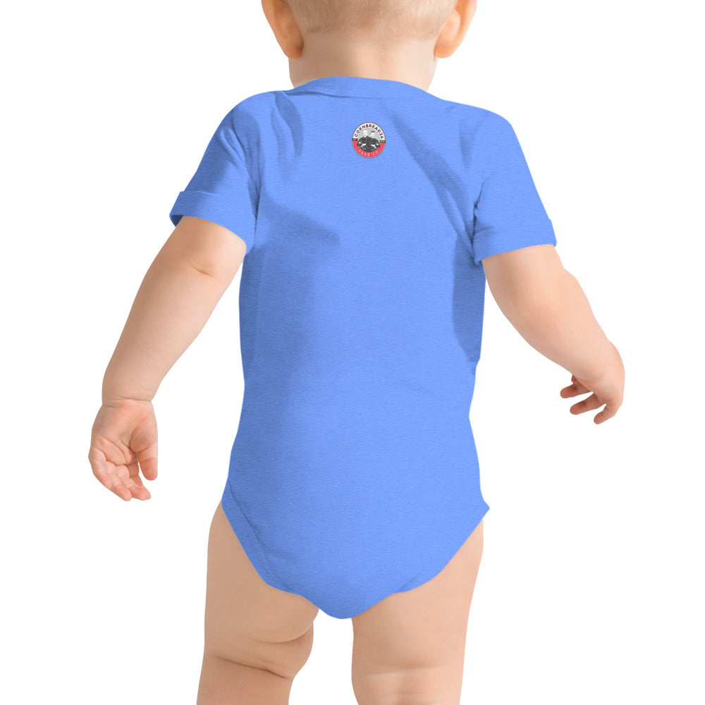 Baby "Future Baker" Stitched Short Sleeve One Piece - THE CORNBREAD KITCHEN SHOP