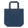 Classic Logo Organic Denim Tote Bag - THE CORNBREAD KITCHEN SHOP