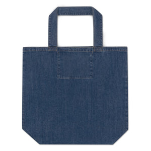 Classic Logo Organic Denim Tote Bag - THE CORNBREAD KITCHEN SHOP