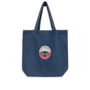 Classic Logo Organic Denim Tote Bag - THE CORNBREAD KITCHEN SHOP