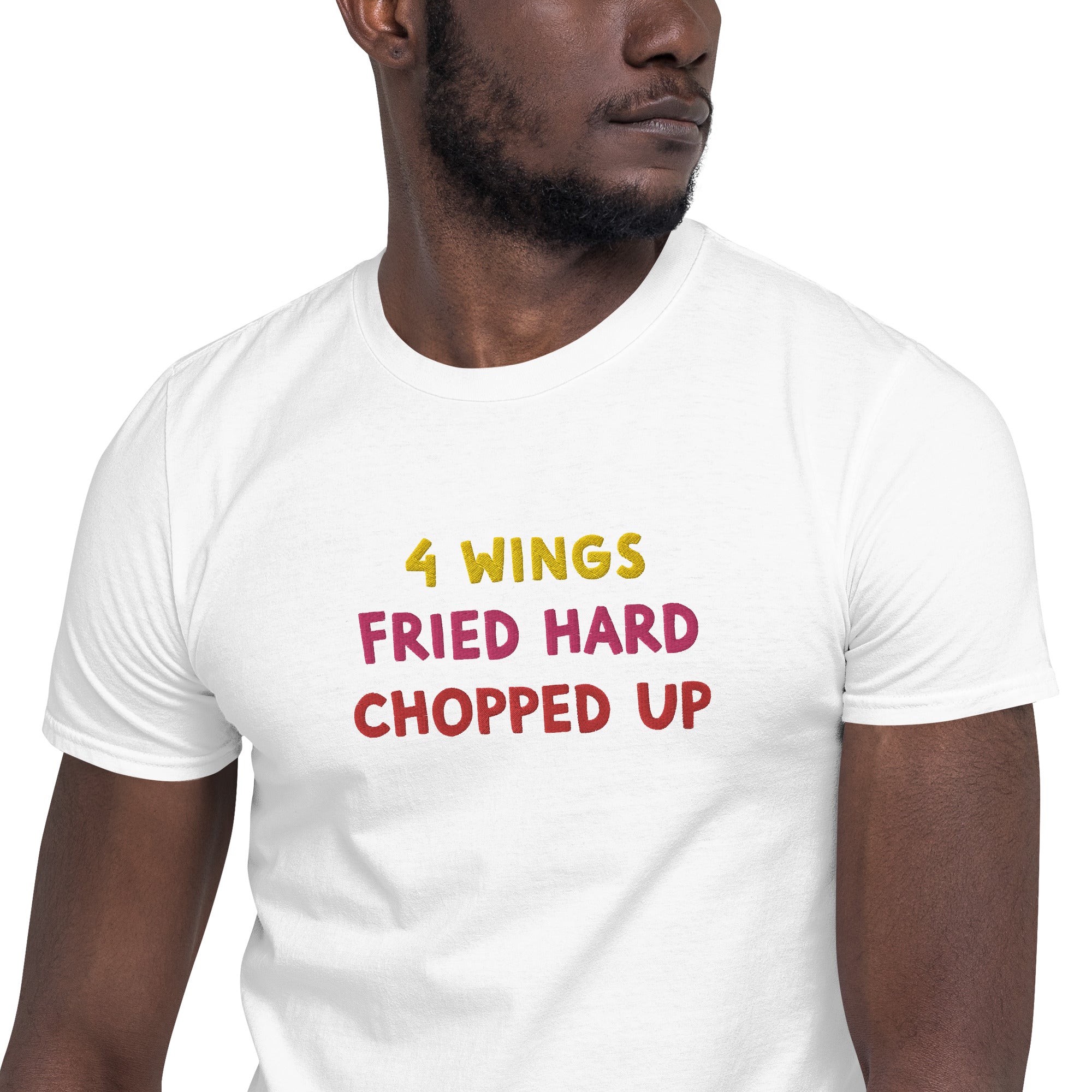 Unisex "4 Wings" Stitched Basic Soft-Style T-Shirt - THE CORNBREAD KITCHEN SHOP