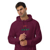 Unisex "Beef & Broccoli" Stitched Eco Raglan Hoodie - THE CORNBREAD KITCHEN SHOP