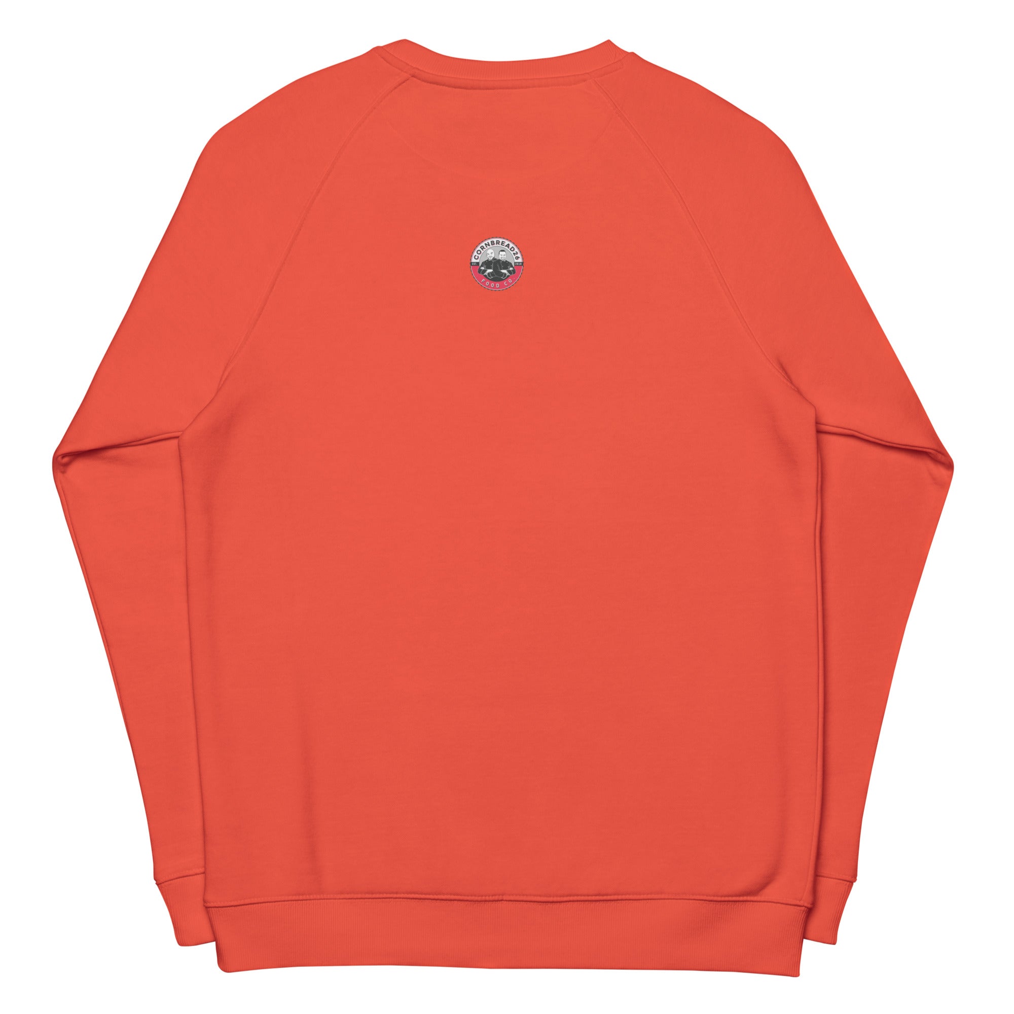 Unisex "Cookie Butter" Stitched Organic Raglan Sweatshirt - THE CORNBREAD KITCHEN SHOP