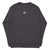 Unisex "Cookie Butter" Stitched Organic Raglan Sweatshirt - THE CORNBREAD KITCHEN SHOP