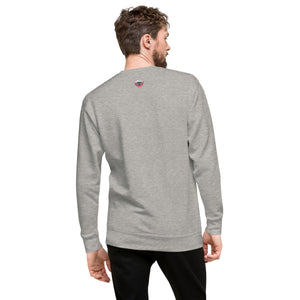 Unisex Classic Logo Stitched Premium Sweatshirt - THE CORNBREAD KITCHEN SHOP