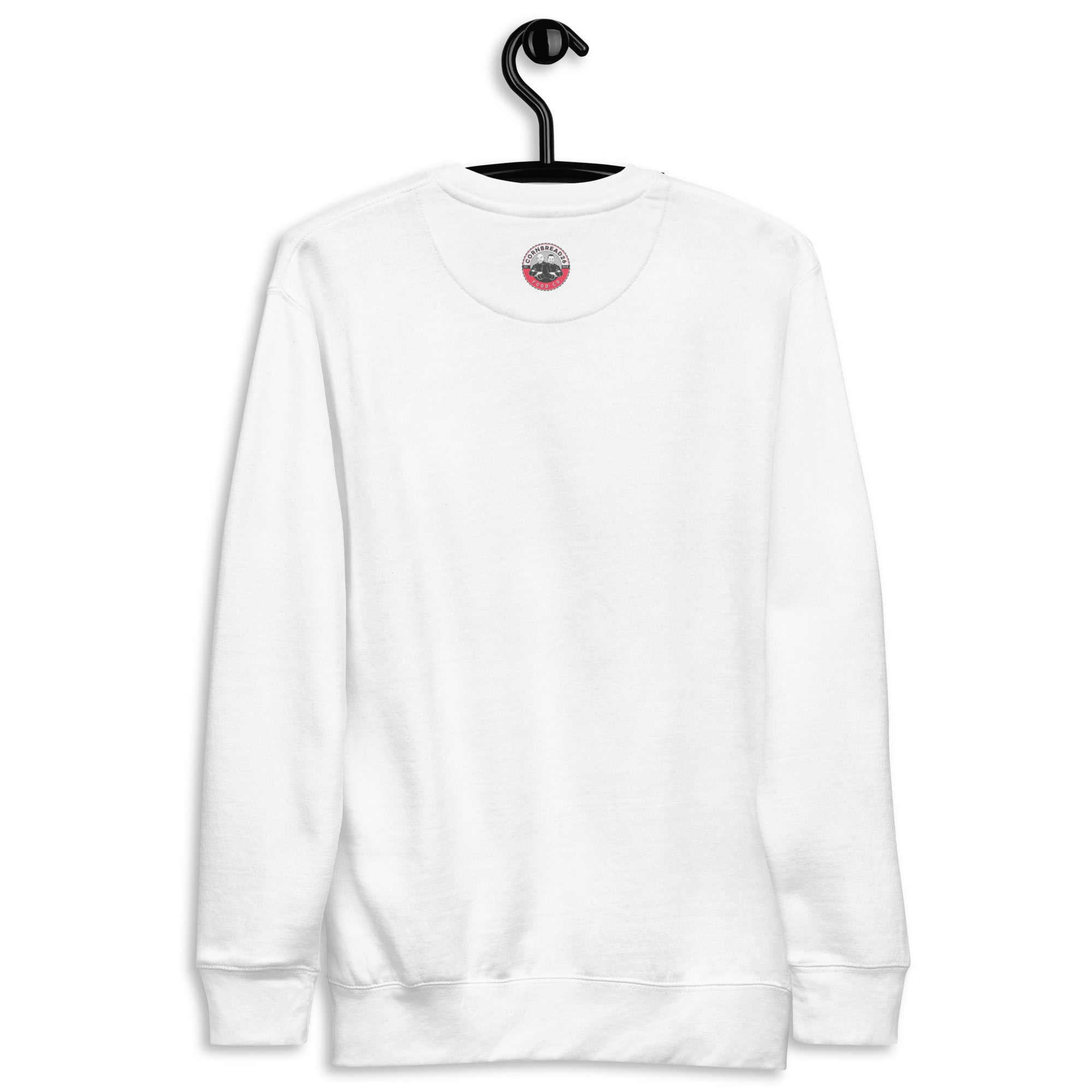 Unisex "Food = Life" Stitched Premium Sweatshirt - THE CORNBREAD KITCHEN SHOP