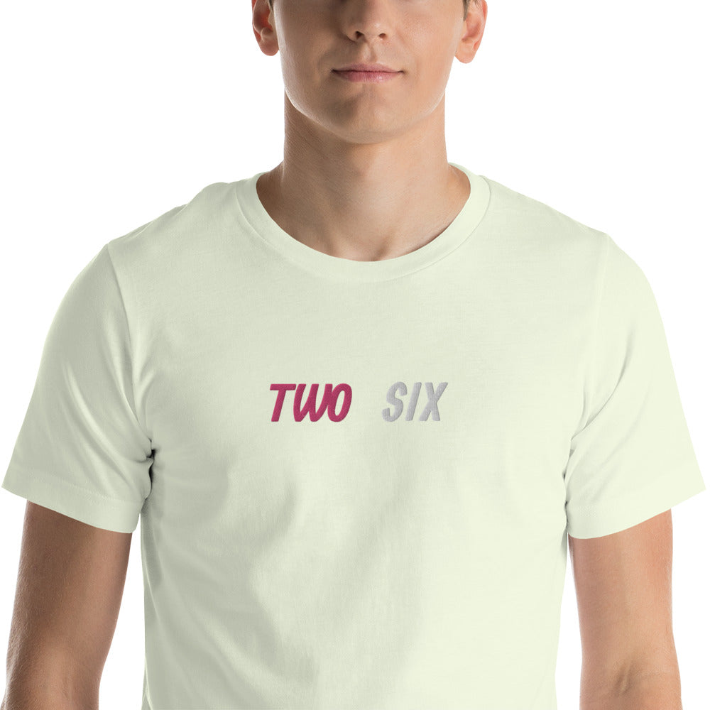 Unisex "Two-Six" Stitched T-Shirt - THE CORNBREAD KITCHEN SHOP