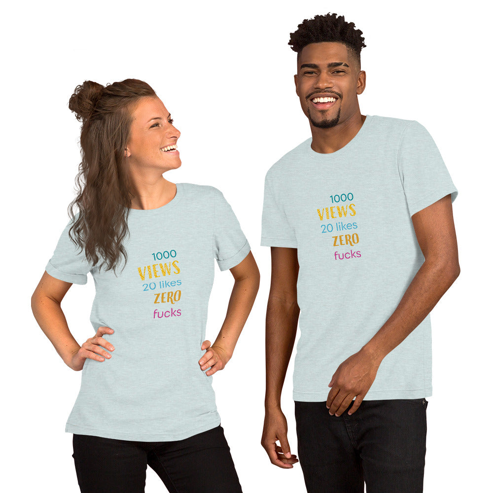Unisex "1000 Views" T-Shirt - THE CORNBREAD KITCHEN SHOP