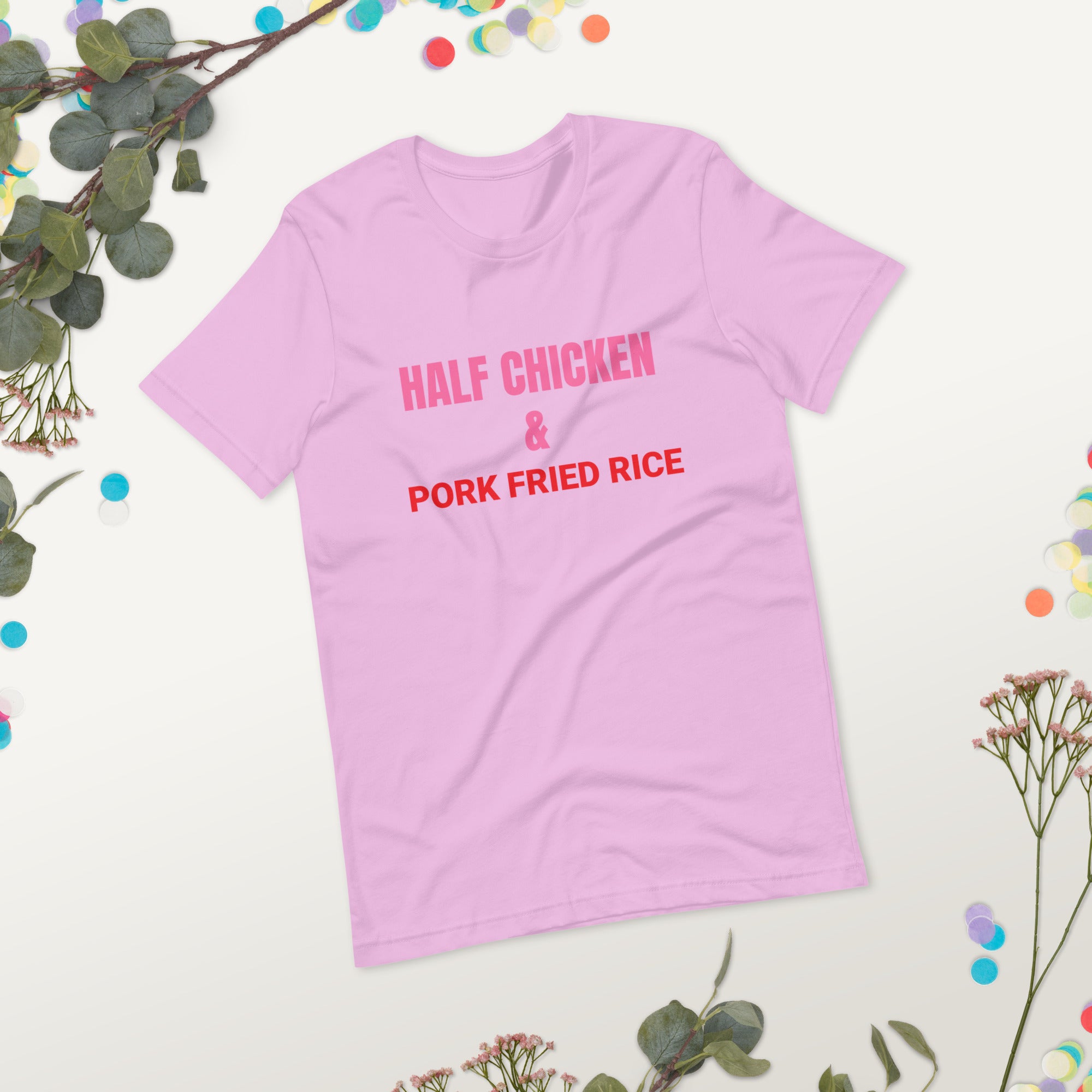 Unisex "Half Chicken" Staple T-Shirt - THE CORNBREAD KITCHEN SHOP