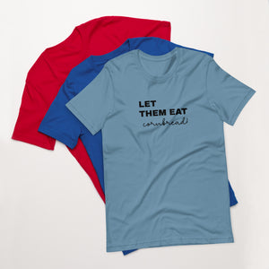 Unisex "Let Them Eat Cornbread" Staple T-Shirt - THE CORNBREAD KITCHEN SHOP