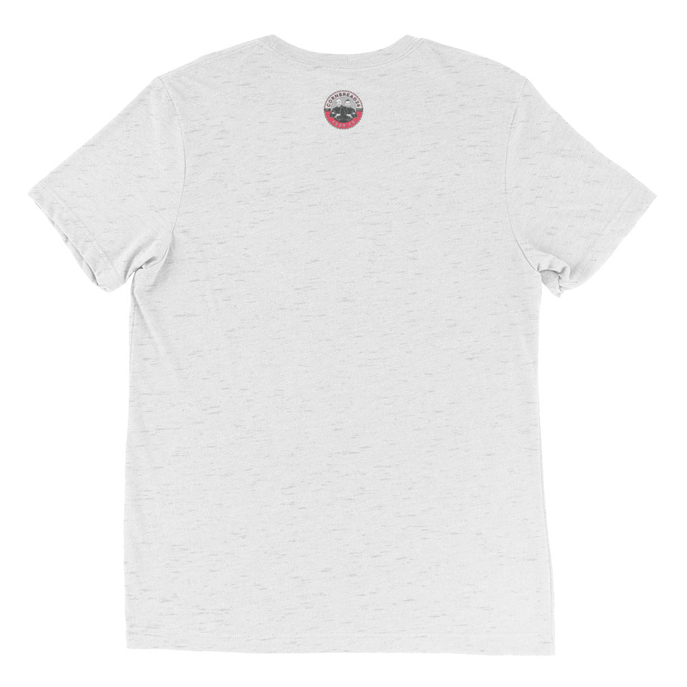 Unisex Classic Logo Stitched Tri-Blend T-Shirt - THE CORNBREAD KITCHEN SHOP