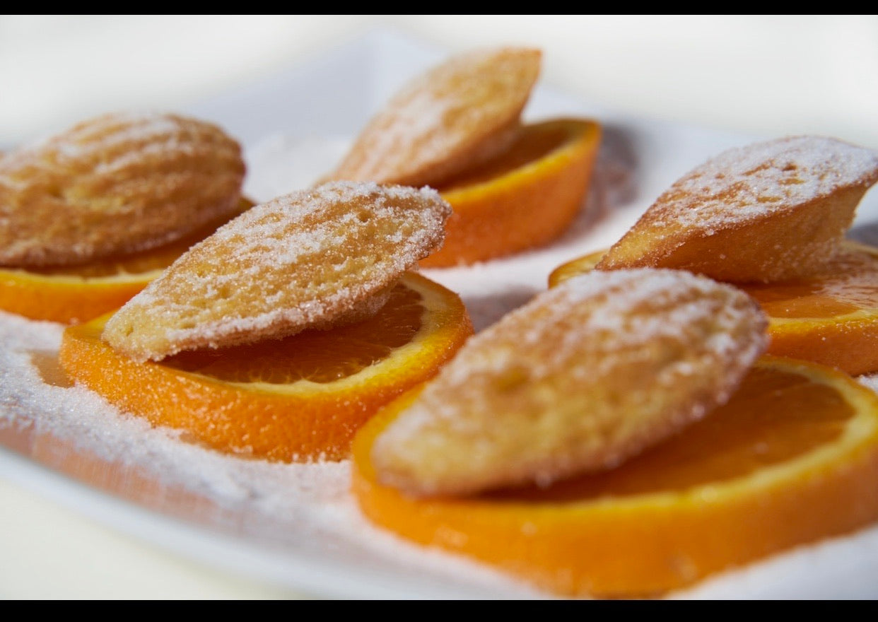 ORANGE CORNBREAD MADELEINES (12-PACK) - THE CORNBREAD KITCHEN SHOP